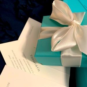 Tiffany & Co wrapped gift box